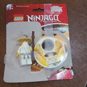Lego Ninjago Articulated Sensei With Clip On Battle Sound Base 2011